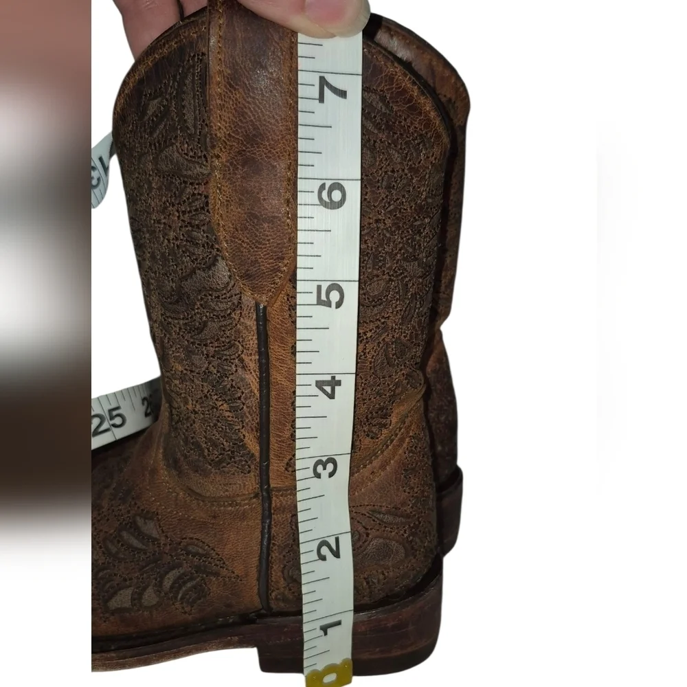 Texas Country Kids Western Cowboy Boots - Brown